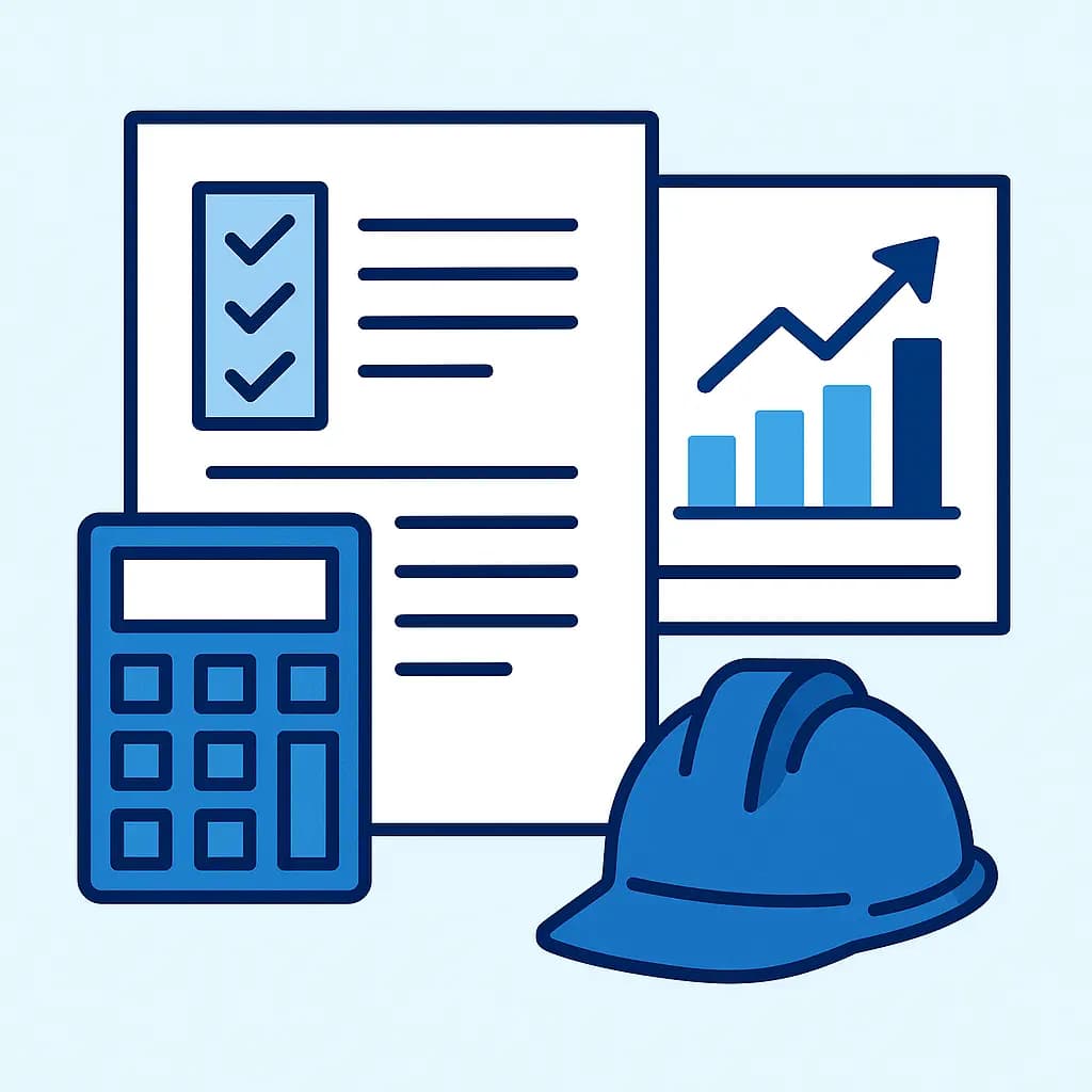 CIS accountant helping with monthly returns
