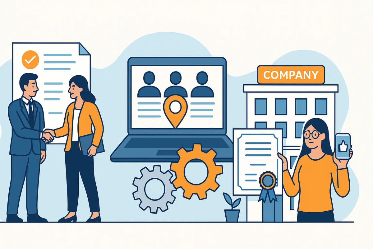 Business registration advisor helping startup in London
