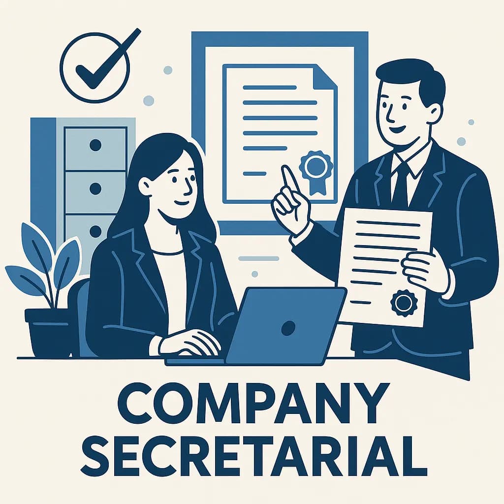 Company records compliance and statutory filing support