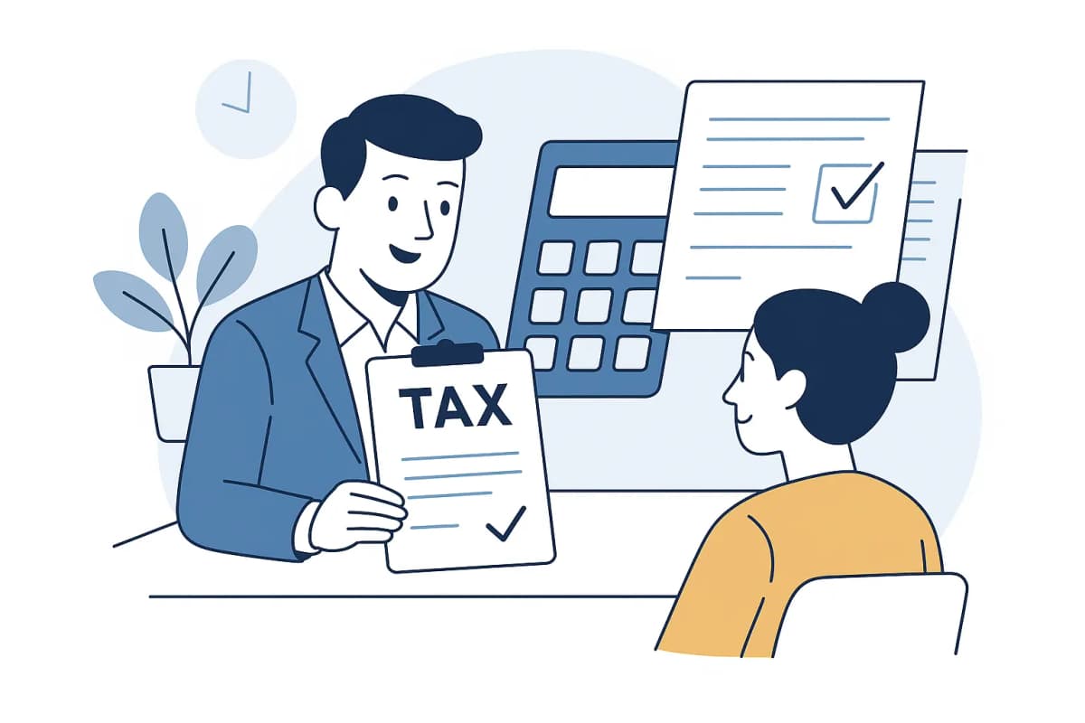 Tax planning and compliance meeting in London